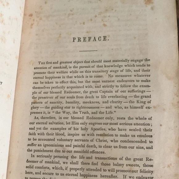 Tiffany and co antique book The Life of our lord and saviour Jesus Christ 218 - Picture 9 of 15